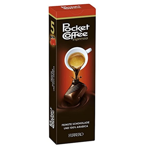 Ferrero Pocket Coffee Espresso Coffee Filled Candies  2.2 oz (62.5g)