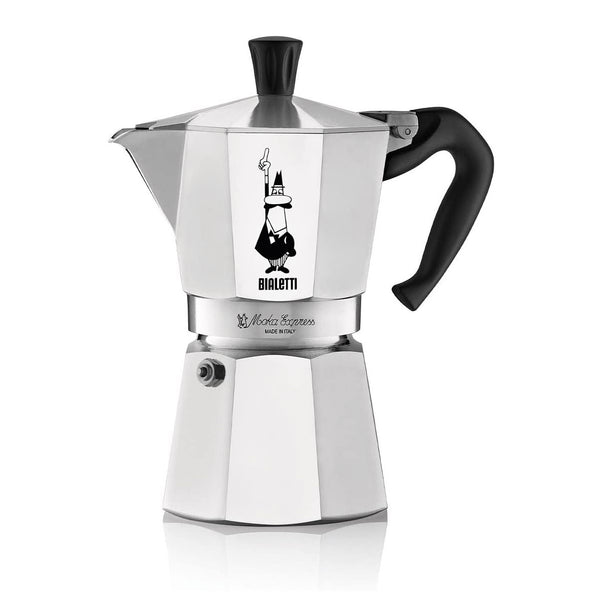 Bialetti 9 Cups - 420ml MOKA EXPRESS Stove Top Espresso Maker - BLACK  FRIDAY SALE