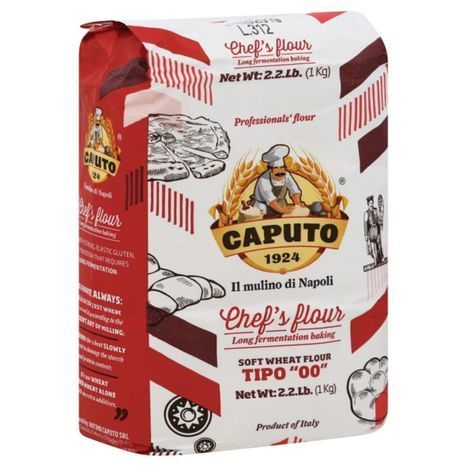 Caputo Chef's Flour 00 Long Fermentation Baking 2.2 lb (1 kg)