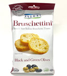 Asturi Bruschettini "Blackand Green Olives" 4.23oz - Tavola 35 Bodega Online