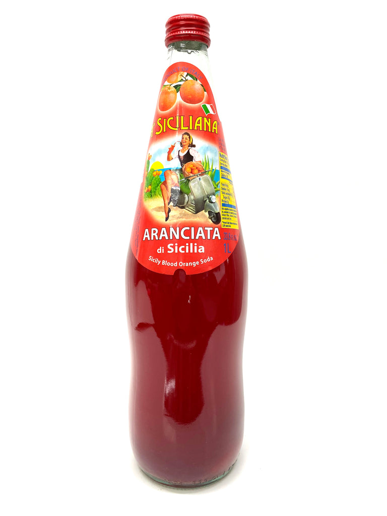 A Siciliana Italian Soda- Sicilian Blood Orange Soda, 11.5 Ounce