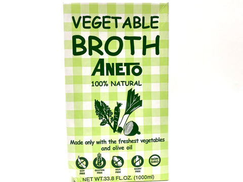 Aneto Vegetable Broth 1lt - Tavola 35 Bodega Online
