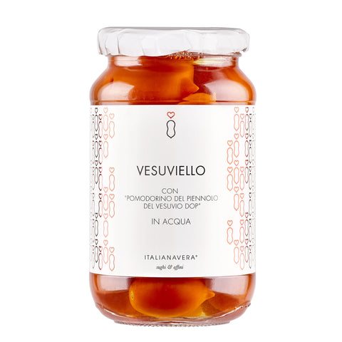 Italianavera Vesuviello Pomodorino del Piennolo Del Vesuvio DOP Tomatoes Jar 18.34 oz (520 g)