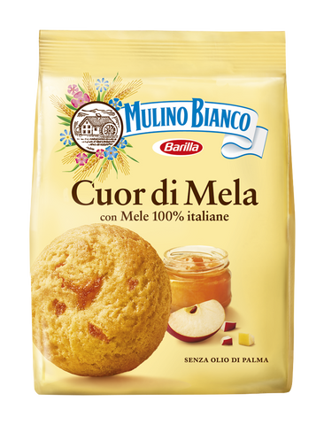 Mulino Bianco Cuor di Mela con Mele Golden Delicious 100 % Italiane 10.58 oz (300 g)