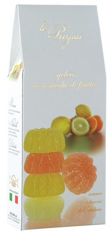 Le Preziose, Citrus Mix Jellies with Fruit Juices 7.05 oz (200 g)
