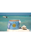Sal de Ibiza Mar Blau Sea Salt with Organic Black Garlic Ceramic Pot 4.94 oz (140 g)