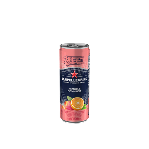 San Pellegrino Arancia & Fico D'India Orange and Prickly Pear Sparkling Beverage 11.16 fl oz (330 ml)