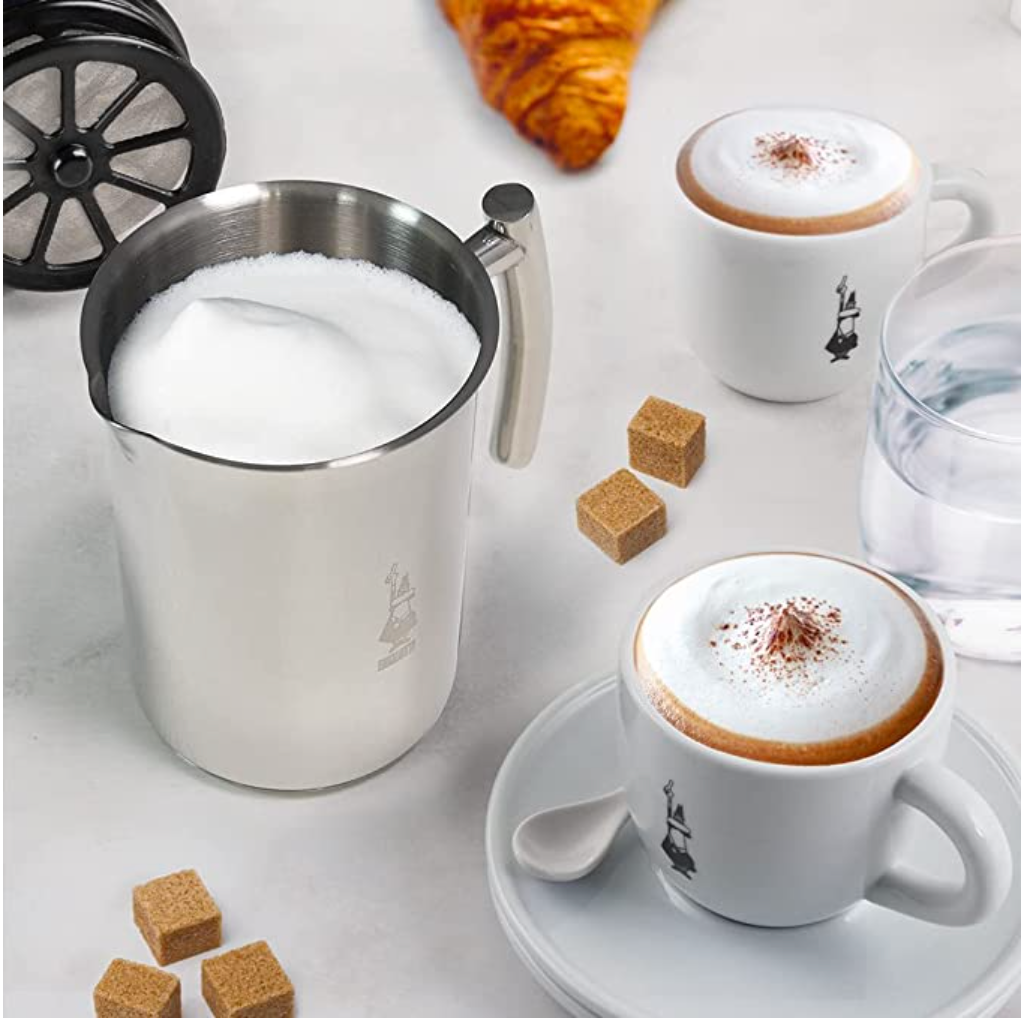 Bialetti Cappuccinatore Milk Frother 6 cup 11.2oz (330ml) – Tavola Italian  Market