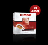 Kimbo Espresso Italiano Macinato Fresco Tostatura Coffee 1.1 lb (2 x 250 g)