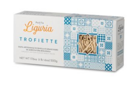 Pasta di Liguria, Organic Trofiette 17.6oz (500g)