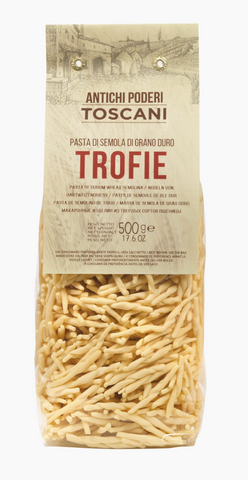 Antichi Poderi, Trofie Semolina Pasta 17.6 oz (500 g)