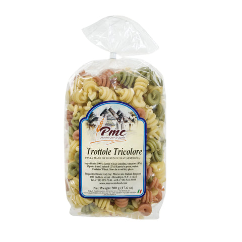 PMC Trottole Tricolore Pasta 17.6 oz (500 g)