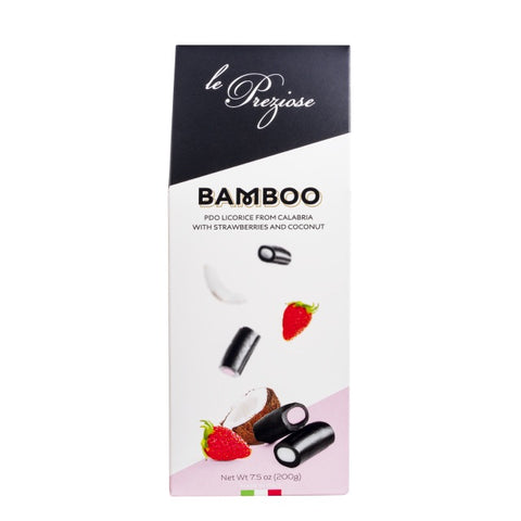Le Preziose, Bamboo PDO Licorice with Strawberry & Coconut 7.5 oz (200 g)