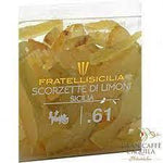 Fratellisicilia, Scorzette Di Limoni (Candied Sicilian Lemon Peels) 5.8 oz (165 g)