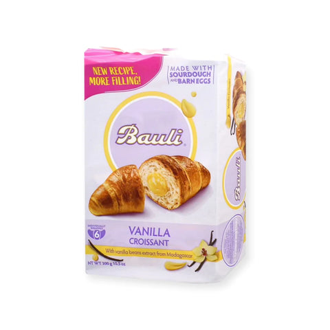 Bauli, Vanilla Croissants with Vanilla Beans Extract from Madagascar 10.5 oz (300 g)