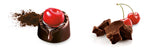 Vergani Boero di Cioccolato Fondente Chocolate Pralines with Cherry 7.05 oz (200 g)