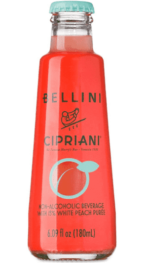 Cipriani Bellini, Non-alcoholic Beverage 6.09 fl oz (180 ml Cipriani Bellini, Non-alcoholic Beverage 6.09 fl oz (180 ml