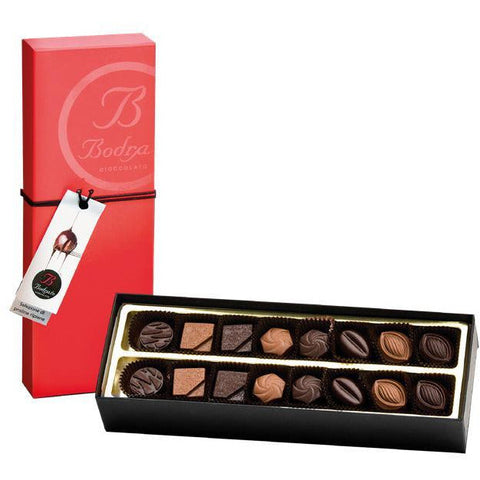 Bodrato, Assorted Pralines red box 16 units 5.64oz (160g)