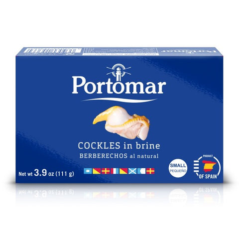 Portomar, Cockles in Brine 3.9 oz (111 g)