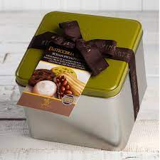 Vincente, Sicilian Specialty Cookies Gift Tin Cube 1.1lb (500 g)