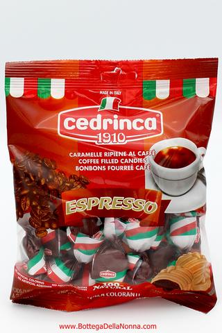 Cedrinca, Espresso Coffee Filled Candies Bag 4.25 oz (125 g)