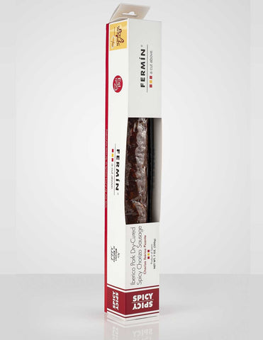 Fermin, Iberico Pork Dry-Cured Spicy Chorizo Sausage Chorizo Ibérico Picante 7 oz (200 g)
