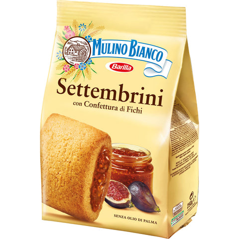 Mulino Bianco Settembrini con Confettura di Fichi Fig Cookies 10.58 oz (300g)