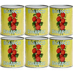 Bianco Di Napoli Whole Peeled Tomatoes Can Pack 6 x  28 oz (794 g)