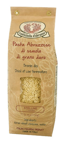 Rustichella d'abruzzo, Stelline Pasta 17.6 oz (500 g)