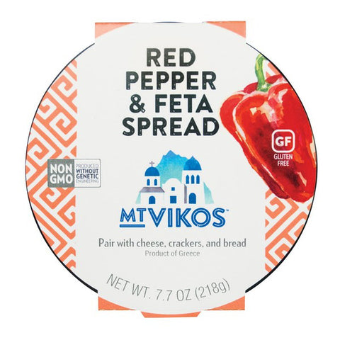 MT Vikos, Red Pepper and Feta Spread 7.7 oz (218 g)