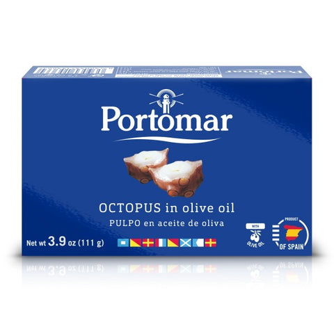 Portomar, Octopus in Olive Oil 3.9 oz (111 g)