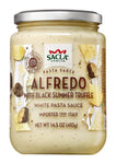 Sacla , Alfredo Pasta Sauce w/ black summer Truffle 14.5oz (410gr)