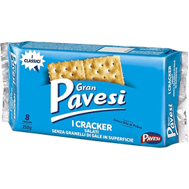 Pavesi, Unsalted Crackers 9.88 oz (280 g)